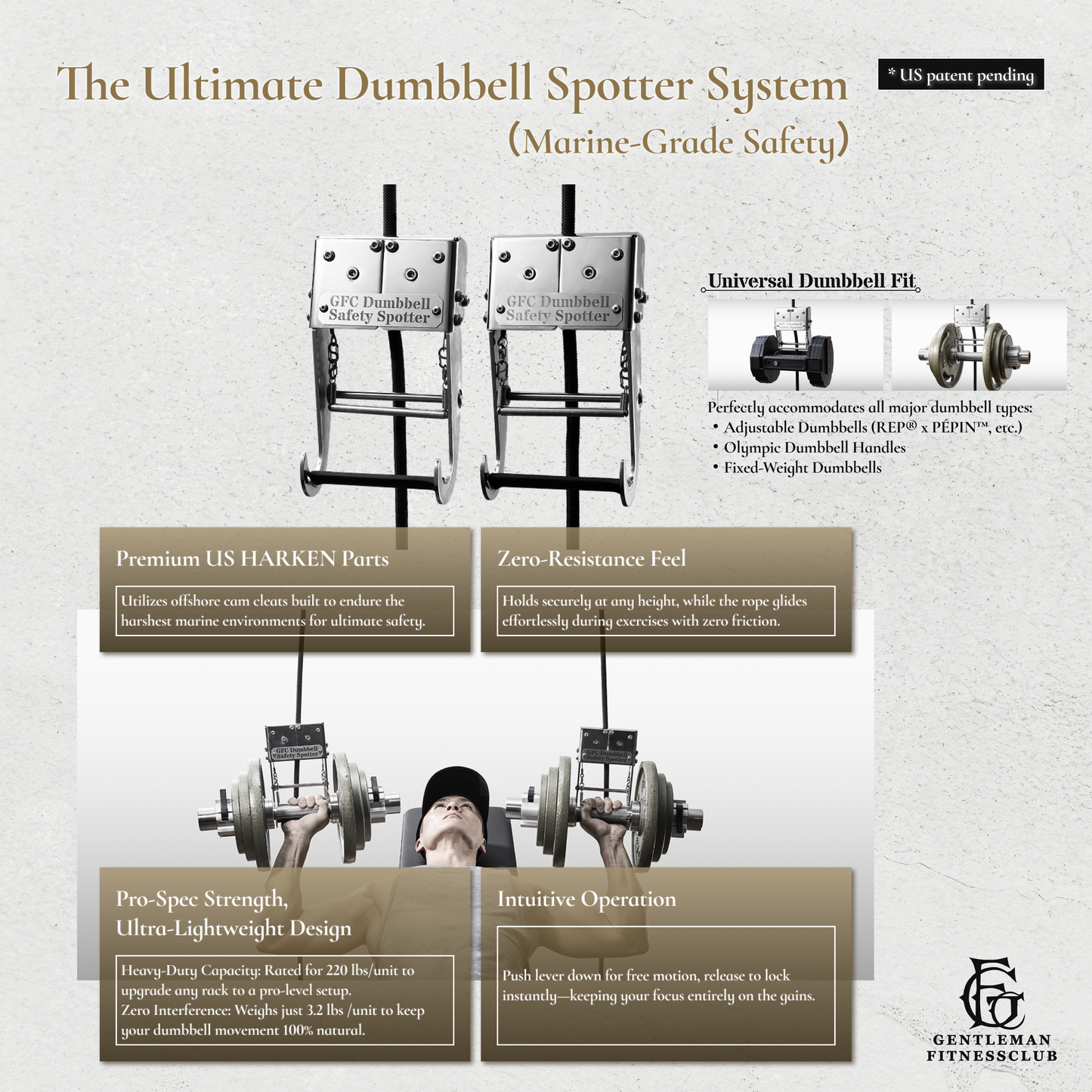 Dumbbell Safety Spotter